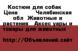 Костюм для собак  › Цена ­ 450 - Челябинская обл. Животные и растения » Аксесcуары и товары для животных   